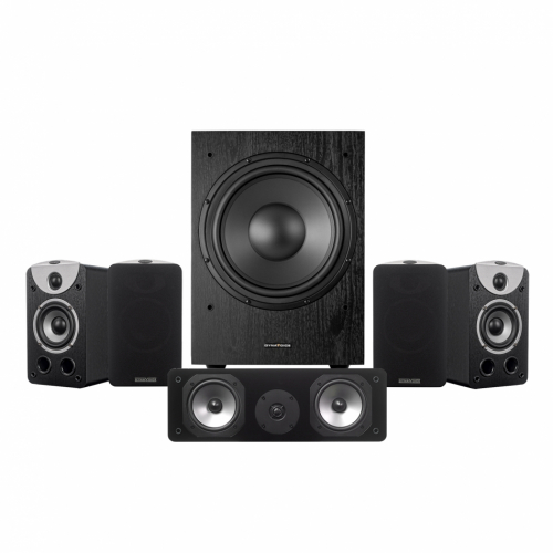 Dynavoice Magic S-4 EX v3 Hgtalarpaket Hemmabio 5.1, svart i gruppen Paket / Hgtalare fr film hos Ljudfokus.se (SETS4EXMW10B)