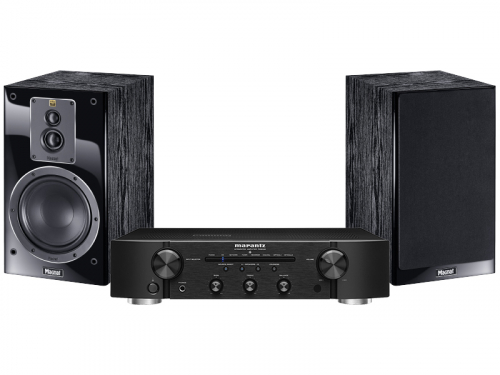 Marantz PM6006 & Magnat Signature 503, svart par i gruppen Paket / Hifi - Musikanläggning hos Ljudfokus.se (SETS503PKT1)