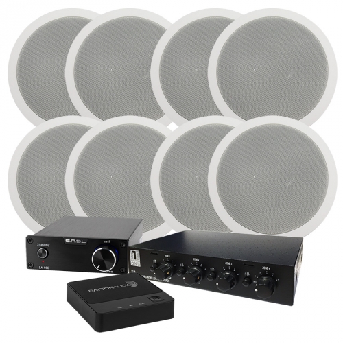 SMSL Audio SA98E & System One IC620, 4 par i gruppen Paket / Multiroom hos Ljudfokus.se (SETSA98EPKT1)
