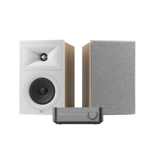 WiiM Amp Pro & JBL Stage 250B Latte Stereosystem med streaming i gruppen Paket / Hifi - Musikanläggning hos Ljudfokus.se (SETSTAGE250BPKT6)