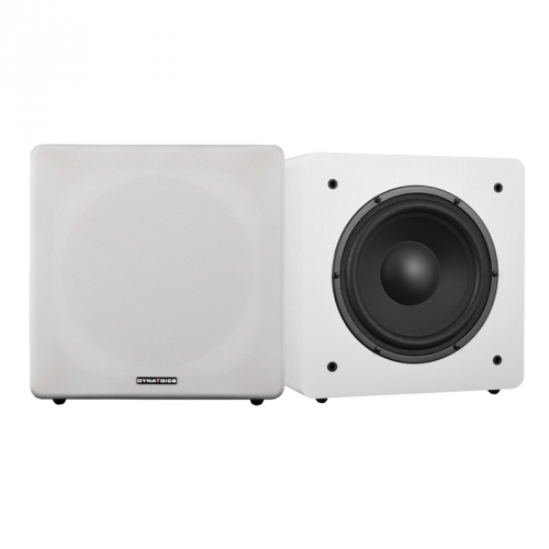 Dynavoice Challenger Sub 8 aktiv subwoofer, vitt 2-PACK i gruppen Hgtalare / Subwoofers hos Ljudfokus.se (SETSUB8PKT2)