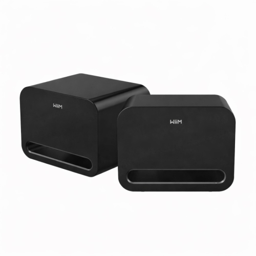WiiM Sub Pro kompakt trådlös subwoofer, svart 2-PACK i gruppen Högtalare / Subwoofers hos Ljudfokus.se (SETSUBPROPKT1)
