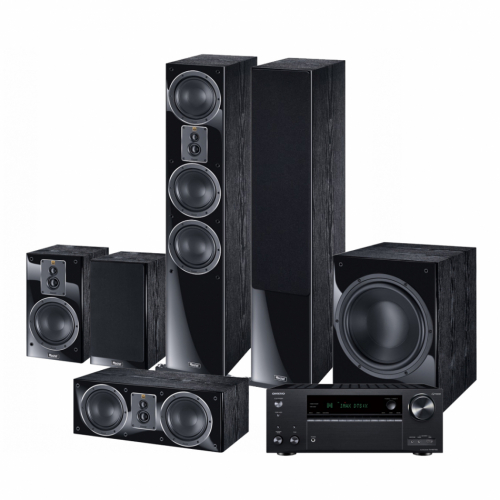 Onkyo TX-NR7100 & Magnat Signature S507 Hemmabiopaket 5.1 Svart i gruppen Paket / Hemmabio - Surroundsystem hos Ljudfokus.se (SETTXNR7100PKT1)