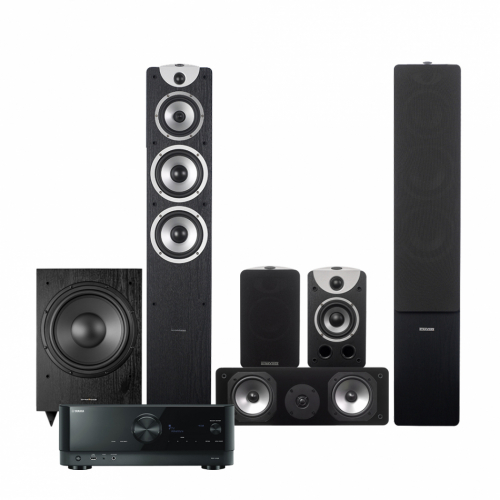 Pioneer VSX-534 & Dynavoice Magic F-7 EX v3 Hemmabiopaket 5.1 Svart i gruppen Paket / Hemmabio - Surroundsystem hos Ljudfokus.se (SETVSX534PKT5)