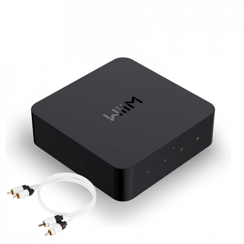 WiiM PRO nätverksstreamer med Real Cable RCA-ljudkabel 1 meter i gruppen Multiroom / Nätverksstreamer hos Ljudfokus.se (SETWIIMPROPKT4)