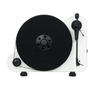 Pro-Ject VT-E vertikal vinylspelare med pickup, vit