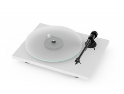 Pro-Ject T1 vinylspelare med OM5e-pickup, vit