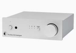 Pro-Ject Pre Box S2 Analogue kompakt stereofrsteg, silver
