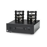 Pro-Ject Tube Box E RIAA-steg med ECC83-rör, svart