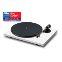 Pro-Ject E1.2 skivspelare med förmonterad Pick It MM E-pickup, mattvit