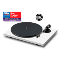 Pro-Ject E1.2 Phono skivspelare med förmonterad Pick It MM E-pickup, mattvit