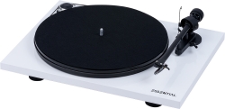 Pro-Ject Essential III Phono skivspelare med OM10 & RIAA-steg, pianovit