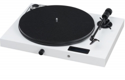 Pro-Ject Jukebox E, skivspelare med inbyggd förstärkare, vit