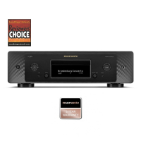 Marantz CD50n CD-spelare med HEOS musikstreaming & DAC, svart