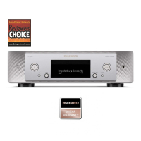 Marantz CD50n CD-spelare med HEOS musikstreaming & DAC, silver