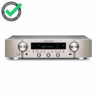 Marantz NR1200 stereoförstärkare med nätverk, Bluetooth, RIAA-steg & radio, silver