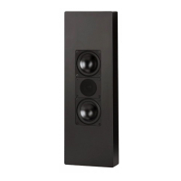 Elac WS 1465 On-Wall högtalare, mattsvart styck