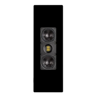 Elac WS 1665 On-Wall högtalare, mattsvart styck