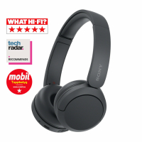 Sony WH-CH520 trådlösa on-ear hörlurar med Bluetooth, svart