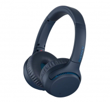 Sony WH-XB700 on-ear hörlur med Bluetooth & röststyrning, blå