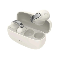 JVC HA-NP1T True Wireless in-ear hörlurar med öronklämma, vit