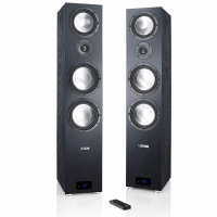 Canton Smart GLE 9 aktiva golvhgtalare, svart par Returexemplar