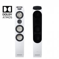 Canton GLE 90 AR golvhgtalare med Dolby Atmos, vitt par