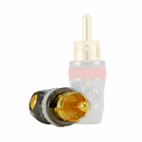 Planet Waves HD-RCA ldfri RCA-kontakt vit frgmrkning, styck