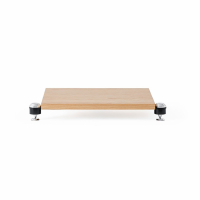 Norstone Copenhagen Base, bottenhylla ek modulrt Hifi-rack