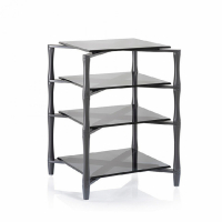 Norstone Slender Hifi stereorack, Gunmetal Grey