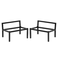 Norstone Vintage Stand, högtalarstativ svart par
