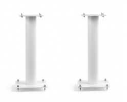 Norstone Stylum 1, mattvita hgtalarstativ 50 cm hga RETUREXEMPLAR