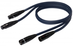 Real Cable XLR-128 ljudkabel, 1 meter