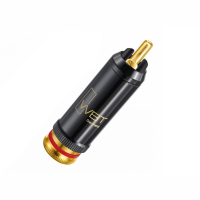 WBT-0102Cu Nextgen RCA-kontakt rd frgmrkning, styck