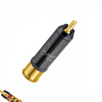 WBT-0152Cu Nextgen RCA-kontakt rd frgmrkning, styck