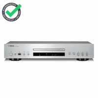 Yamaha CD-S303, CD-spelare med USB-uppspelning silver RETUREXEMPLAR