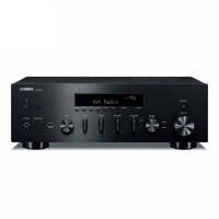Yamaha R-N600A stereof�rst�rkare med MusicCast, RIAA-steg & radio, svart