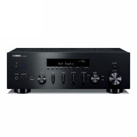 Yamaha R-N600A streamingförstärkare med MusicCast, RIAA-steg & radio, svart