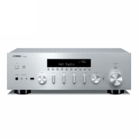 Yamaha R-N600A stereof�rst�rkare med MusicCast, RIAA-steg & radio, silver