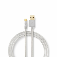 Nedis USB 2.0 USB-A till USB-C-kabel