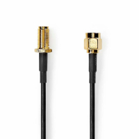 Nedis CSG-L02010 SMA-antennkabel Hane-Hona svart