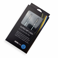 Supra MP-Cable 3.5mm Aux ljudkabel, 0.5 meter