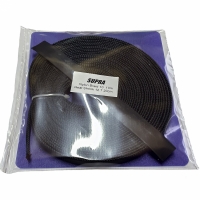 Supra Nylon Braid 10 Kit, nylonstrumpa 10 meter svart