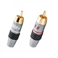 Supra RCA-6, RCA-kontakt ett par 