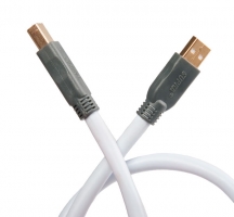 Supra USB 2.0 A-B, USB-kabel 2 meter