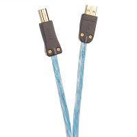 Supra USB 2.0 Excalibur A-B, silverpläterad USB-kabel