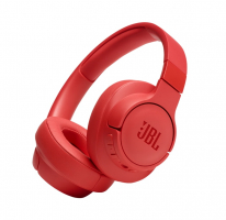 JBL Tune 750BTNC, over-ear hörlur med brusreducering, röd