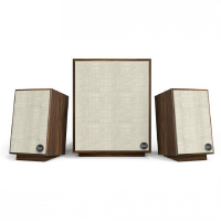 Klipsch ProMedia Heritage 2.1, aktivt högtalarsystem med Bluetooth valnöt