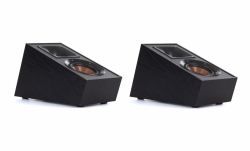 Klipsch R-41SA Dolby Atmos-högtalare, svart par UTFÖRSÄLJNING