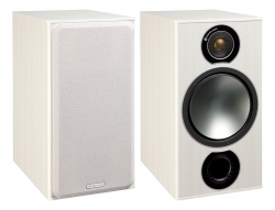Monitor Audio Bronze 2, stativhögtalare vit ask